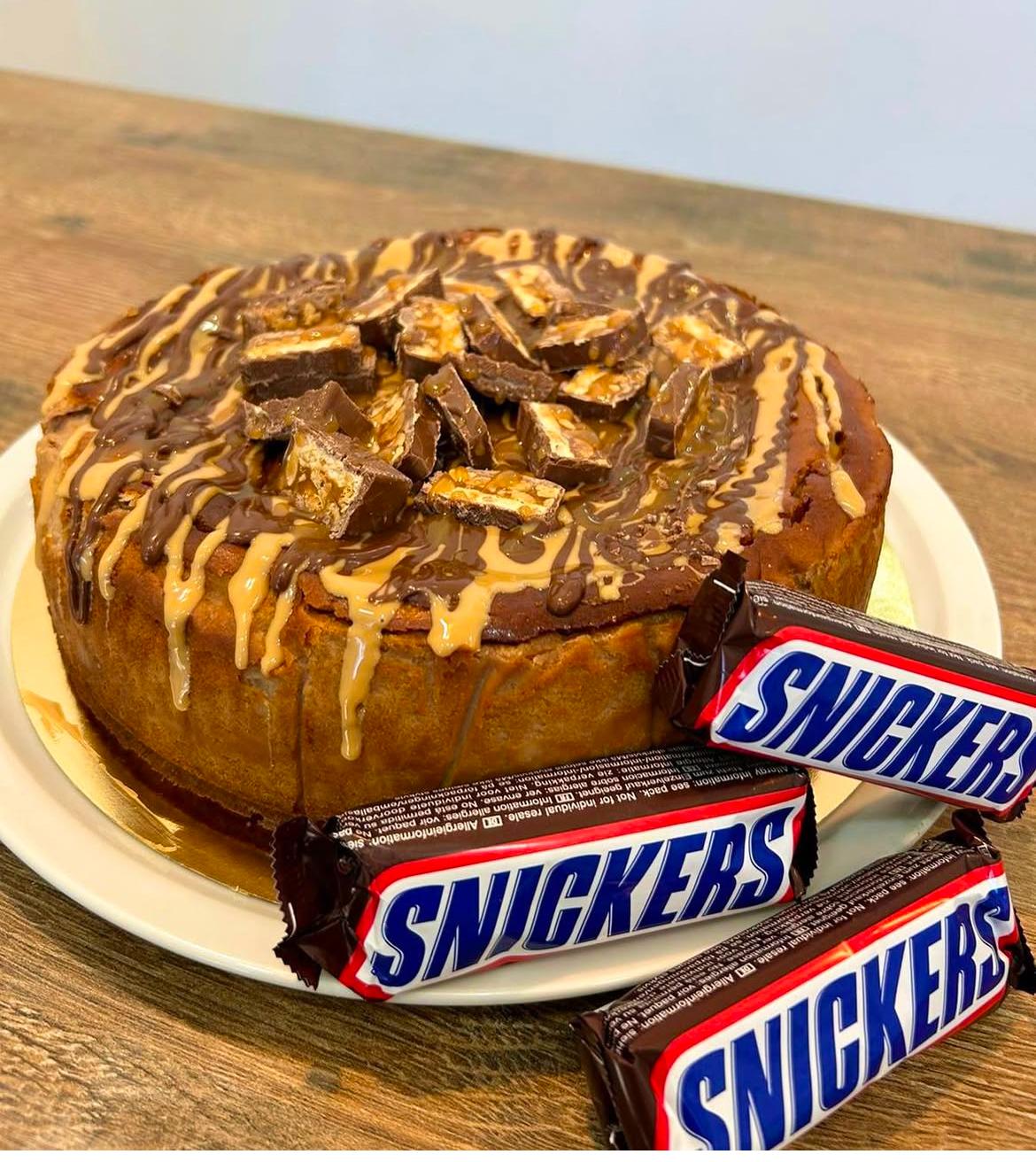 Tarta de Snickers