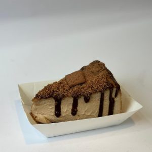 Tarta de queso con cereales de leche
