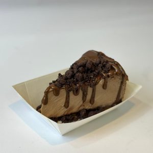 Tarta de queso con Crumbel de cacao y nutella